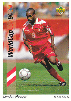 Lyndon Hooper Canada Upper Deck World Cup 1994 Preview Eng/Spa #53